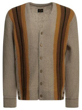 Needles Striped Cardigan Tag Size L Men